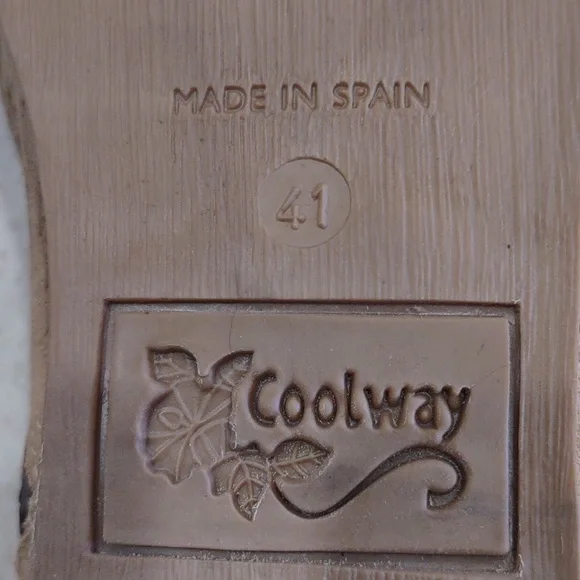 Coolway Tan Nelia Perforated Leather Side Zip Peep Toe Shoes Size 41/US 10 EUC - Picture 11 of 14